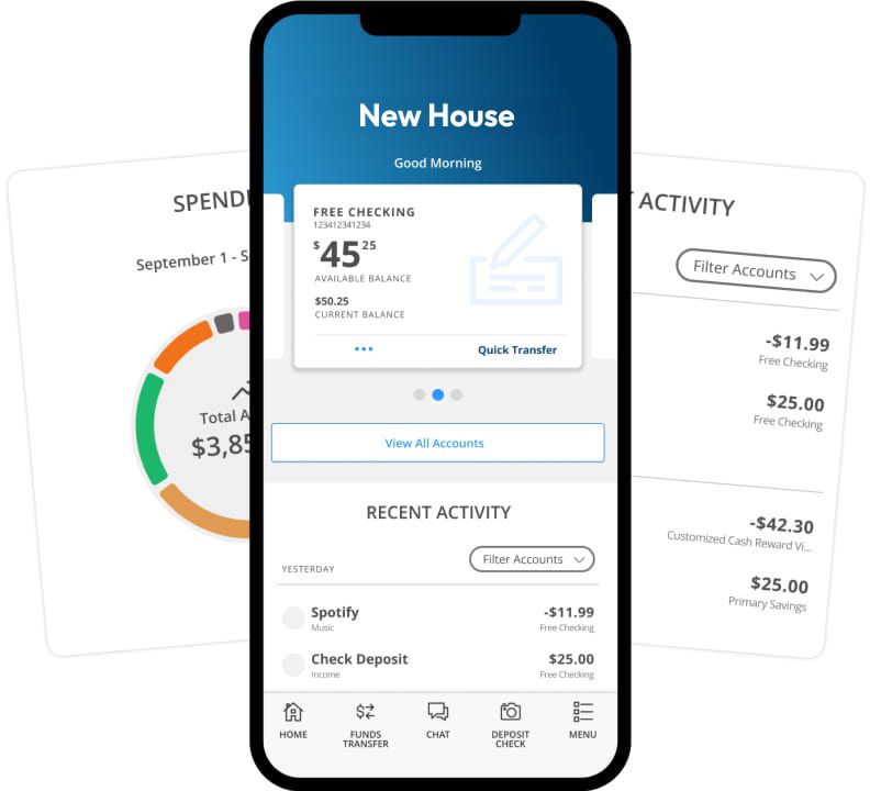 new house digital banking
